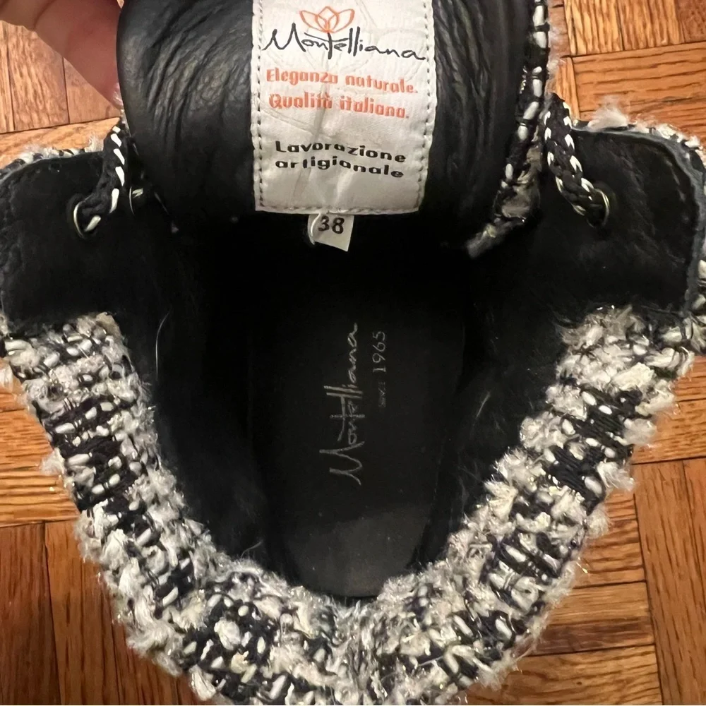 Montelliana Tweed Boots